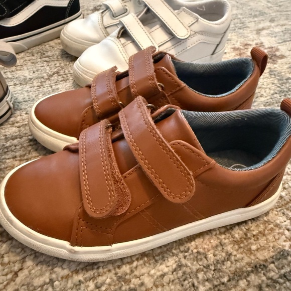 Stylish Toddler boy Shoes in Black, White, Tan, and Brown - Picture 6 of 9